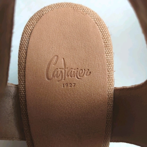 Castaner Women's Espadrilles Wedge Sandals Brown Size 39 NEW - Picture 4 of 9